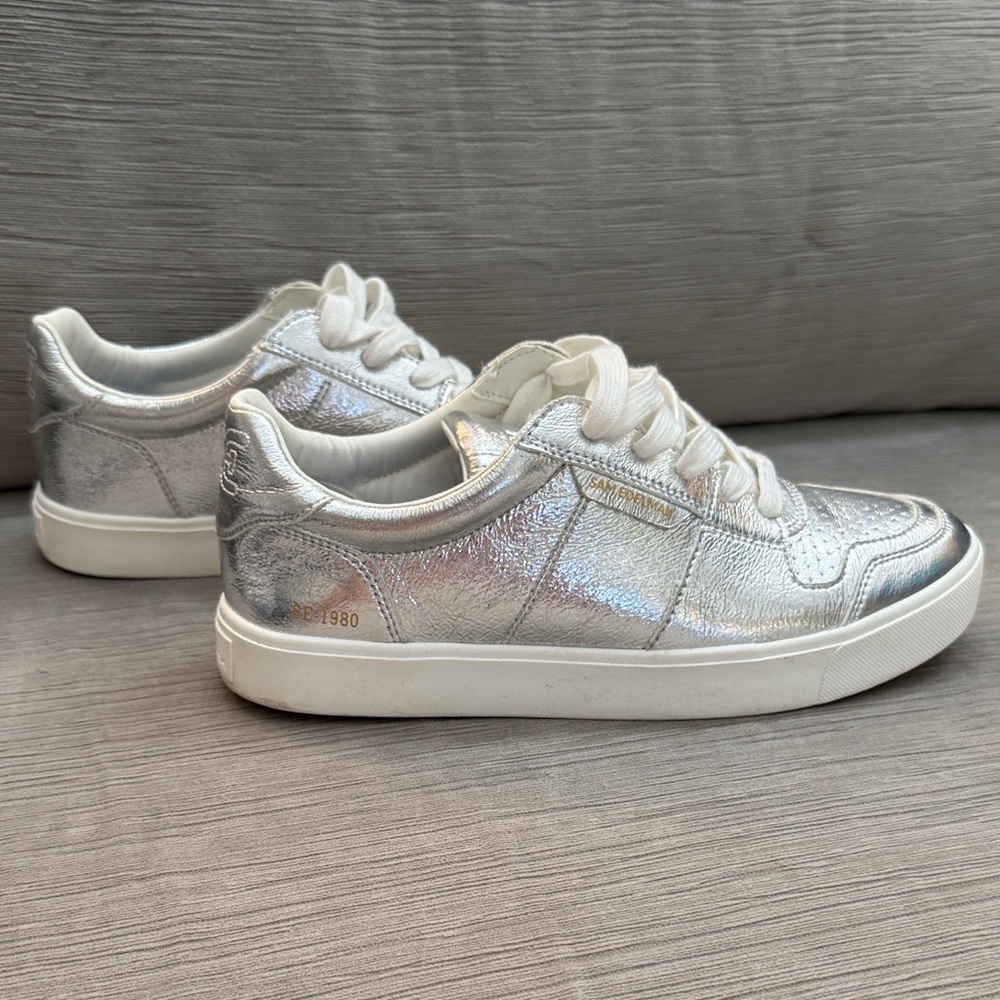 Sam Edelman Silver Sneakers - 8